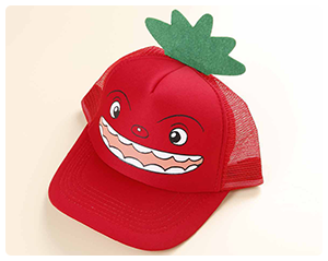 トマトーナの帽子